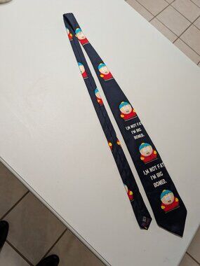 SOUTH PARK VINTAGE NOVELTY TIE   Comedy Central  Charcter  Eric Cartman